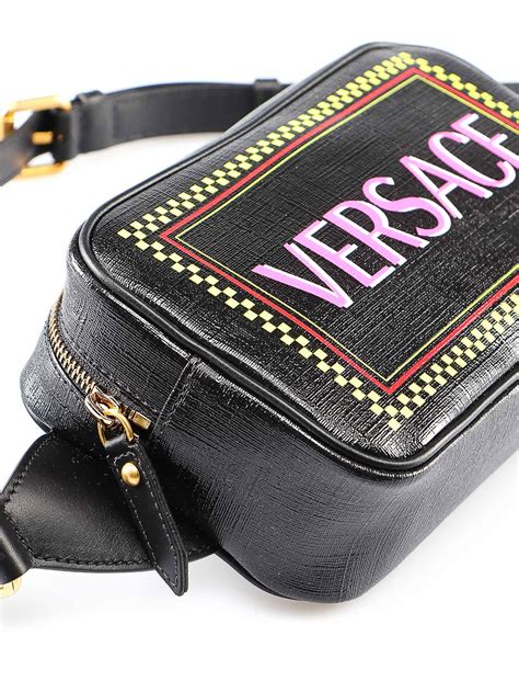 vintage versace briefcase|Versace signature belt bag.